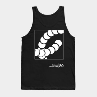 Bauhaus - Double Dare / Minimalist Style Graphic Artwork Design Tank Top